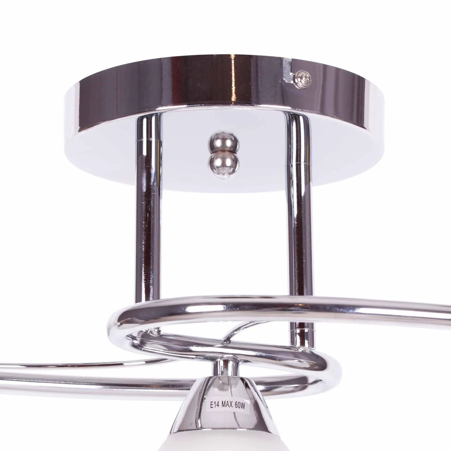 Sklep Kaja Klasyczna lampa sufitowa K-JSL-8090/2 CHR SAMIRA | Kaja Oświetlenie