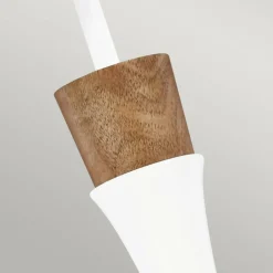 Best Klasyczna lampa wisząca, biała FE-DARWIN-P z serii DARWIN Żyrandole Nowoczesne