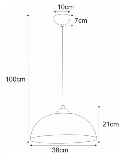 Sklep Kaja Klasyczna lampa wisząca do kuchni K-3858 RAZONI | Kaja Oświetlenie