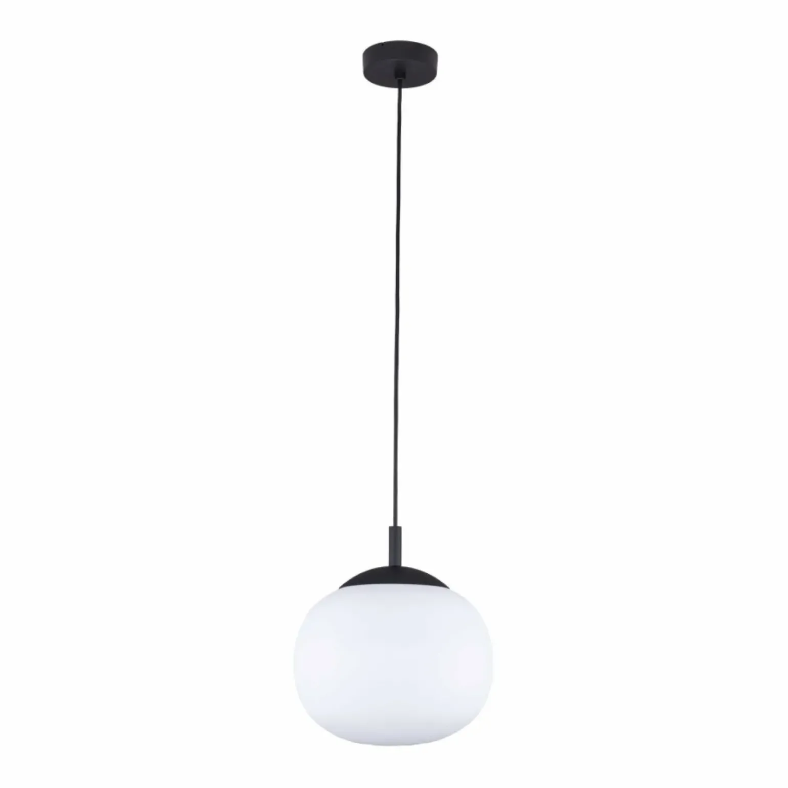 Store Klasyczna lampa wisząca do sypialni ⌀25cm TK 4759 VIBE WHITE | Kaja Żyrandole Nowoczesne