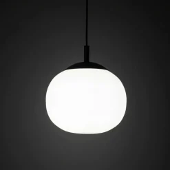 Store Klasyczna lampa wisząca do sypialni ⌀25cm TK 4759 VIBE WHITE | Kaja Żyrandole Nowoczesne
