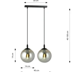 Hot Klasyczna lampa wisząca idealna do salonu 712/2 | Kaja Oświetlenie Żyrandole Nowoczesne