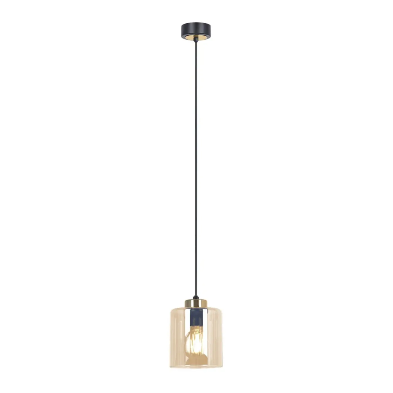 Outlet Klasyczna lampa wisząca, jeden punkt świetlny K-5520 z serii AURELIA Żyrandole Nowoczesne