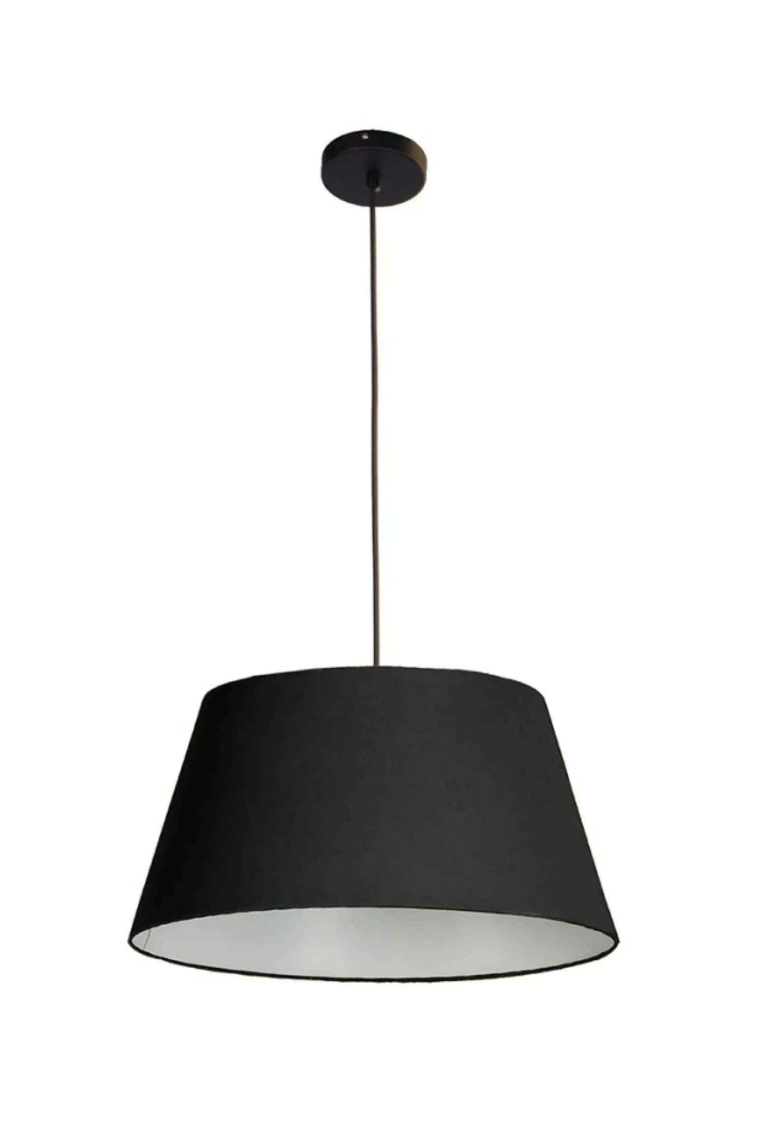 Cheap Klasyczna lampa wisząca z czarno-białym abażurem AZ1392 OLAV | Kaja Żyrandole Nowoczesne