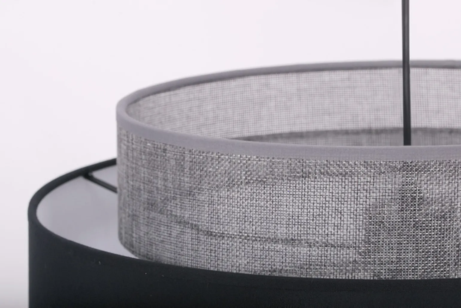 Sklep Kaja Klasyczna lampa wisząca z podwójnym abażurem K-5171 z serii ETELA