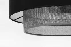 Sklep Kaja Klasyczna lampa wisząca z podwójnym abażurem K-5171 z serii ETELA