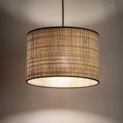 Online Klasyczna lampa wisząca ze słomkowym abażurem TK 4730 z serii LIBERIA Żyrandole Nowoczesne