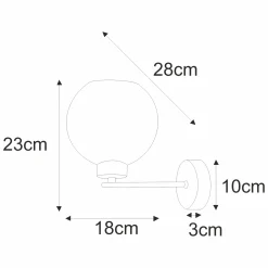 Sklep Kaja Klasyczna lampa z okrągłym kloszem K-4858 LAMBERT | Kaja Oświetlenie