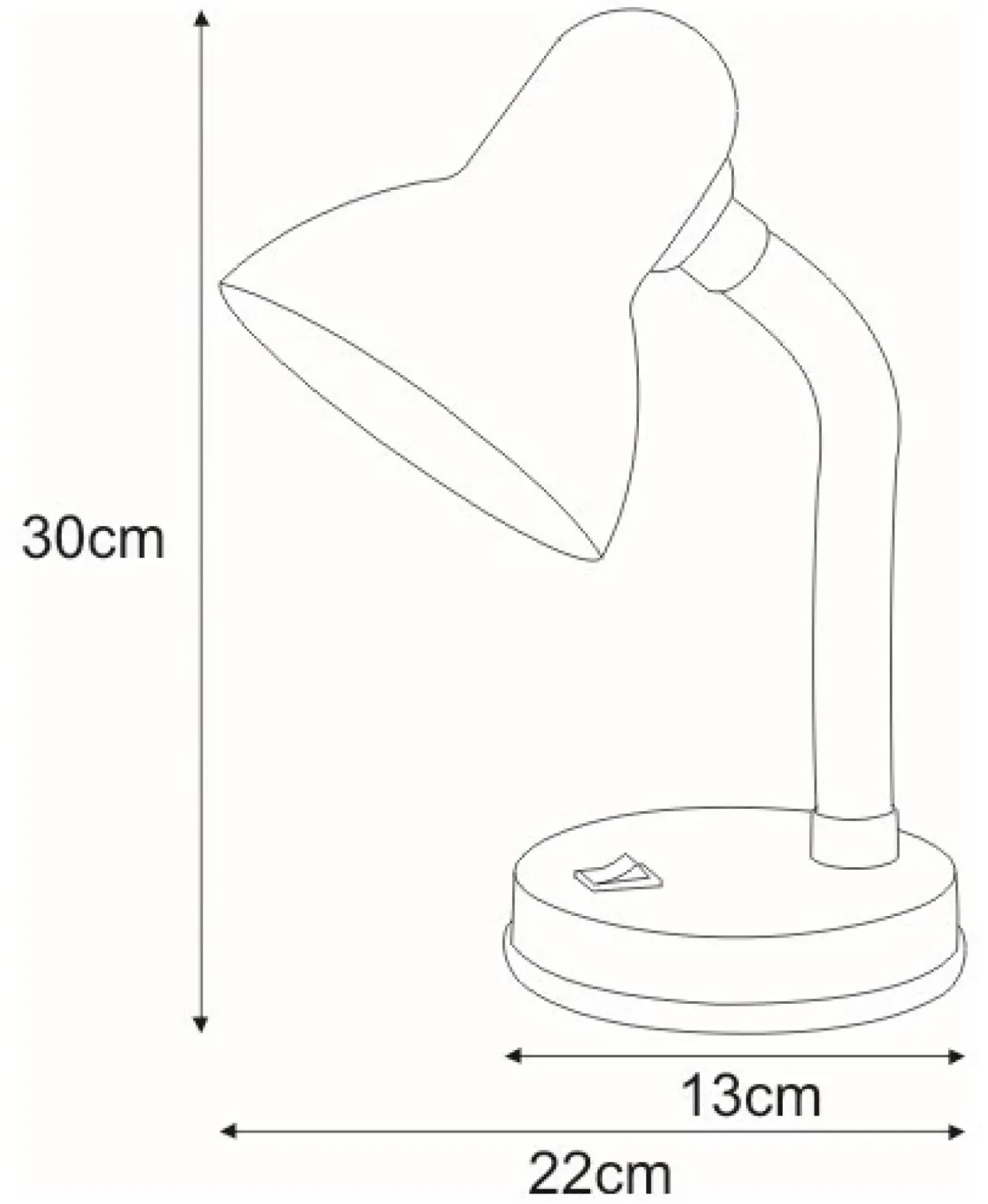 Sklep Kaja Klasyczna lampka dla ucznia K-MT-203 CARIBA | Kaja Oświetlenie