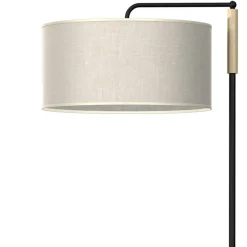 Sklep Kaja Klasyczna, prosta lampa podłogowa z abażurem MLP7454 ATLANTA | Kaja