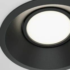 Sklep Kaja Klasyczne, okrągłe oczko wpustowe gwint GU10 DL028-2-01B z serii DOT