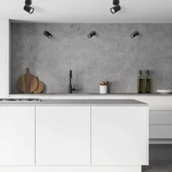 Flash Sale Klasyczny, czarny, regulowany reflektor LP-731/1W BK SNOW | Kaja Żyrandole Nowoczesne