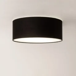 Sklep Kaja Klasyczny, czarny, zabudowany plafon ⌀40cm SIG 40648 SOFT | Kaja