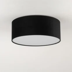 Sklep Kaja Klasyczny, czarny, zabudowany plafon ⌀40cm SIG 40648 SOFT | Kaja