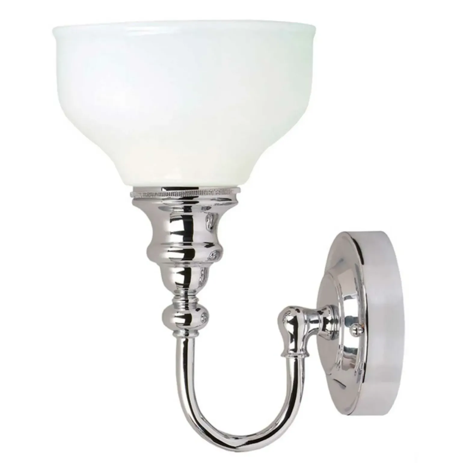 Sklep Kaja Klasyczny kinkiet ścienny, chrom BATH-CD1 z serii CHEADLE