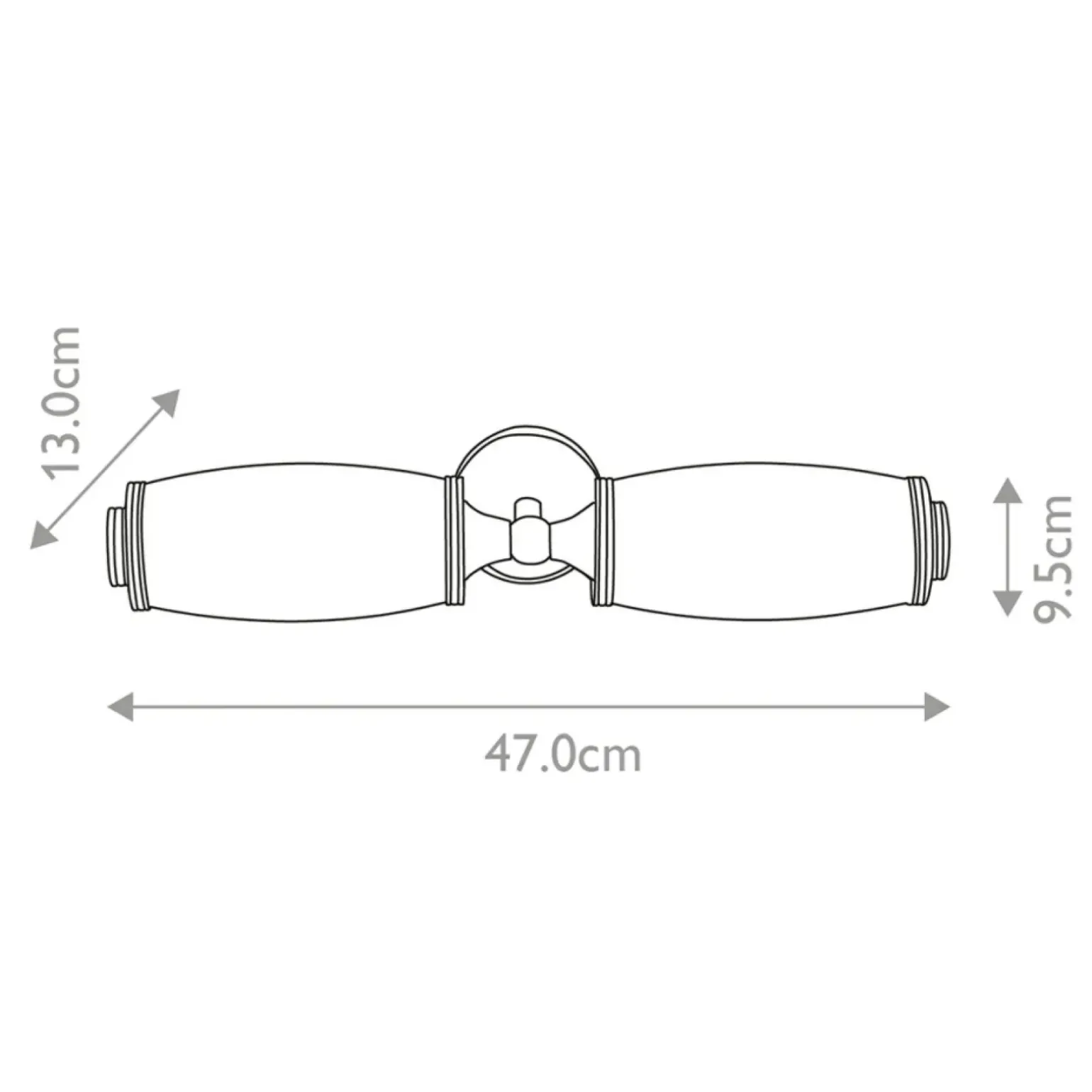 Sklep Kaja Klasyczny kinkiet na dwie żarówkiBATH-ELIOT2-PB z serii ELIOT