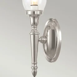 Sklep Kaja Klasyczny kinkiet w kolorze niklu BATH-DRYDEN2-PN z serii DRYDEN