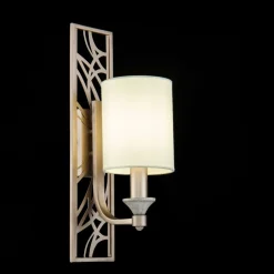 Sklep Kaja Klasyczny kinkiet z abażurem H005WL-01BG VITTORIA | Kaja Oświetlenie