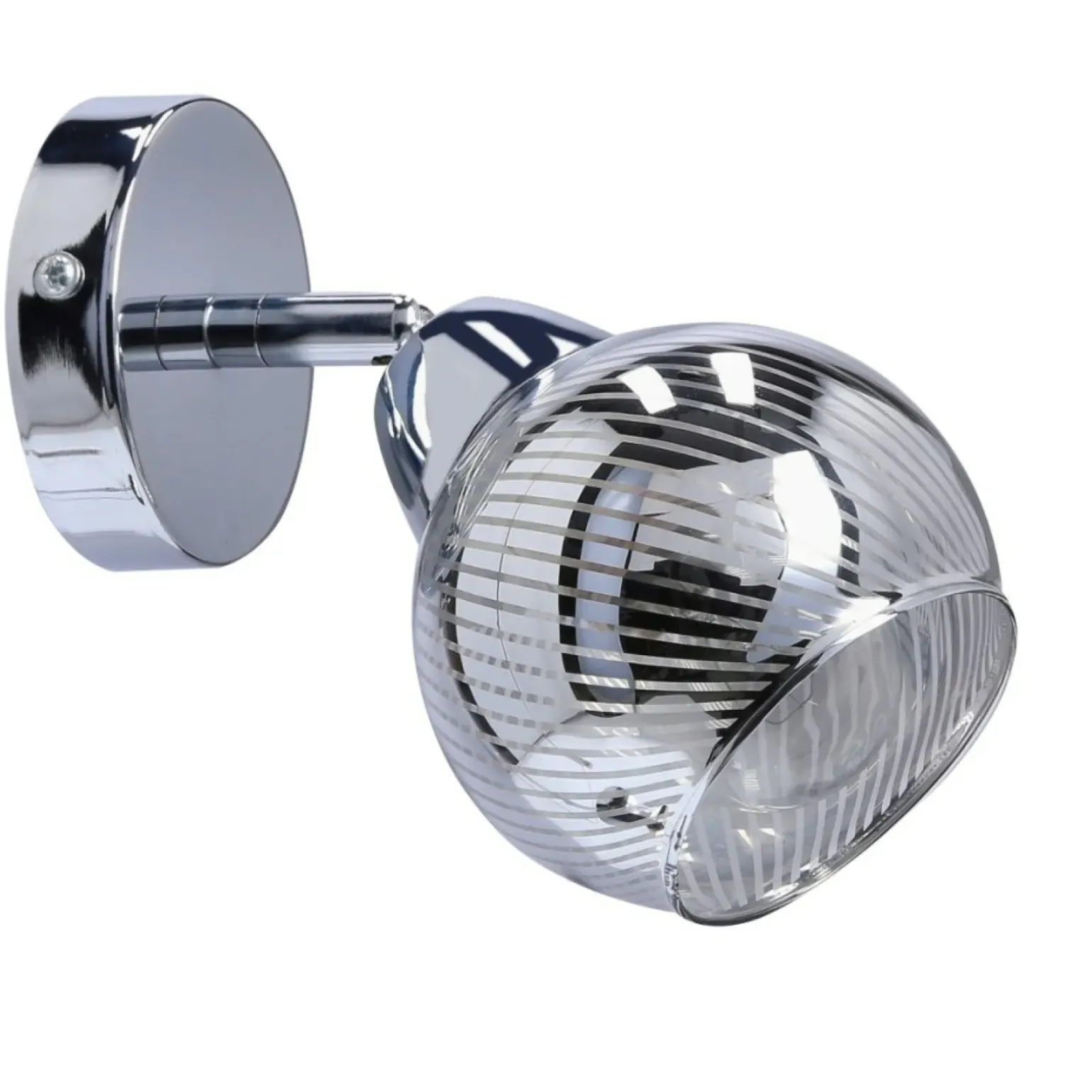 Sklep Kaja Klasyczny kinkiet z owanym kloszem 91-62802 FORT | Kaja