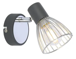 Sklep Kaja Klasyczny kinkiet z drucianym kloszem 91-61515 MODO | Kaja Oświetlenie