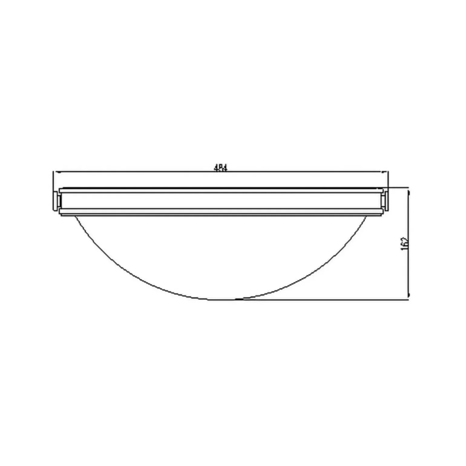 Sklep Kaja Klasyczny plafon, stary mosiądz HK-COLLIER-F-M z serii COLLIER