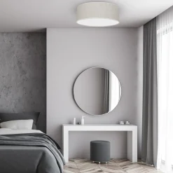 Sklep Kaja Klasyczny plafon w szarym kolorze, do salonu MLP7499 z serii LINO | Kaja Oświetl