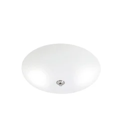 Sklep Kaja Klasyczny plafon z białym, oszronionym kloszem 108765 PLATILLO | Kaja