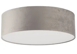 Sklep Kaja Klasyczny plafon z szarym abażurem ⌀50cm SIG 40654 SOFT | Kaja