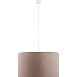 Best Sale Klasyczny żyrandol z beżowym abażurem ⌀30cm TK 3466 z serii RONDO Żyrandole Nowoczesne