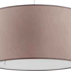 Best Sale Klasyczny żyrandol z beżowym abażurem ⌀30cm TK 3466 z serii RONDO Żyrandole Nowoczesne