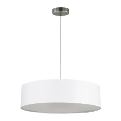 Online Klasyczny żyrandol z białym abażurem ⌀50cm 57650127 JOSEFINA | Kaja Żyrandole Nowoczesne