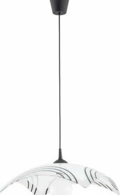 Sklep Kaja Klasyczny żyrandol z ozdobnym kloszem retro AL 60984 z serii CHABER | Kaja Oświe