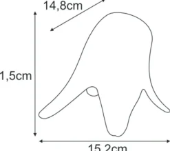 Sklep Kaja Klosz w kształcie kielicha kwiatowego K-HP 02 MAT KLOSZ