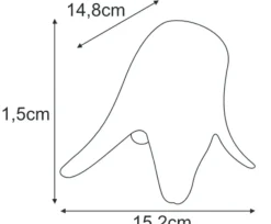 Sklep Kaja Klosz w kształcie kwiatu z drobinkami złota K-HP 02 TRANSPARENT KLOSZ