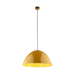 Best Sale Kopułowa lampa wisząca do kuchni TK 10264 FARO OCHRA | Kaja Żyrandole Nowoczesne