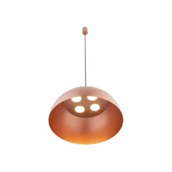 New Kopułowa lampa wisząca do stylowej kuchni 10297 HEMISPHERE | Kaja Żyrandole Nowoczesne