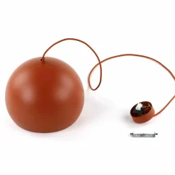 Best Sale Kopułowa lampa wisząca do sypialni TK 10175 ZOE BRICK | Kaja Żyrandole Nowoczesne