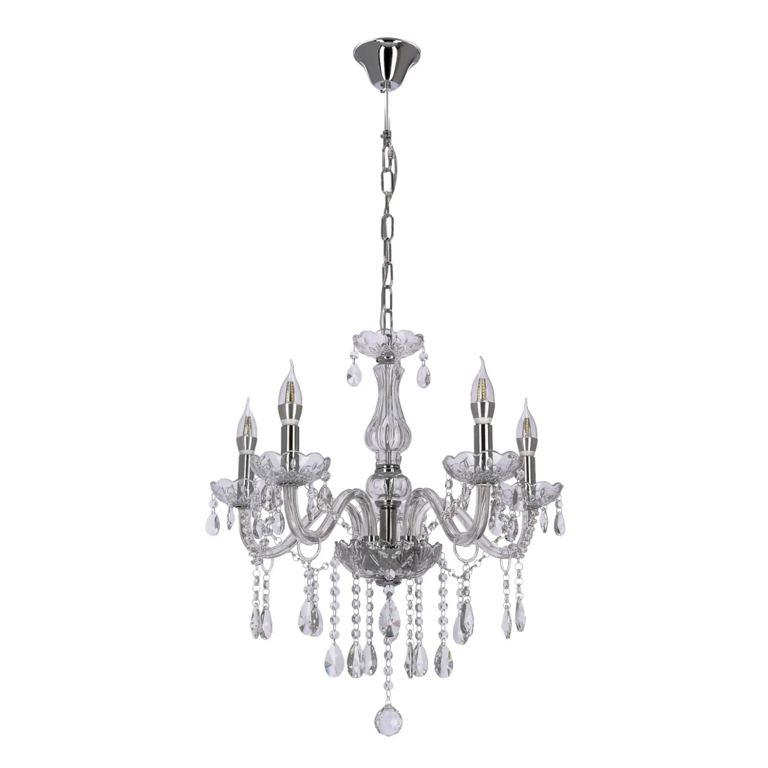 Sklep Kaja Królewska lampa świecznik z kryształami 35-30313 CRISTALLO | Kaja