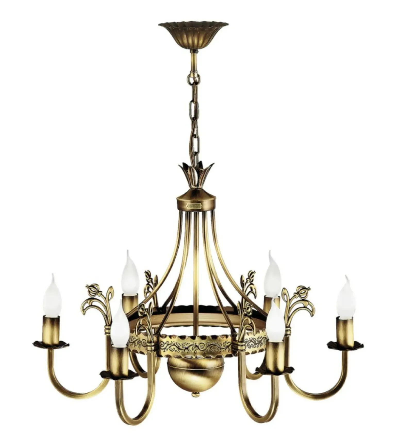 Sklep Kaja Królewski, świecznikowy żyrandol JUP 277 KORONA | Kaja Oświetlenie