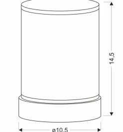 Sklep Kaja Kryształowa, dekoracyjna lampka stołowa 41-35806 BRILLO | Kaja