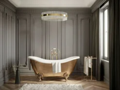 Sale Kryształowa, elegancka lampa LED do salonu AZ5261 FRANCESCA | Kaja Żyrandole Nowoczesne