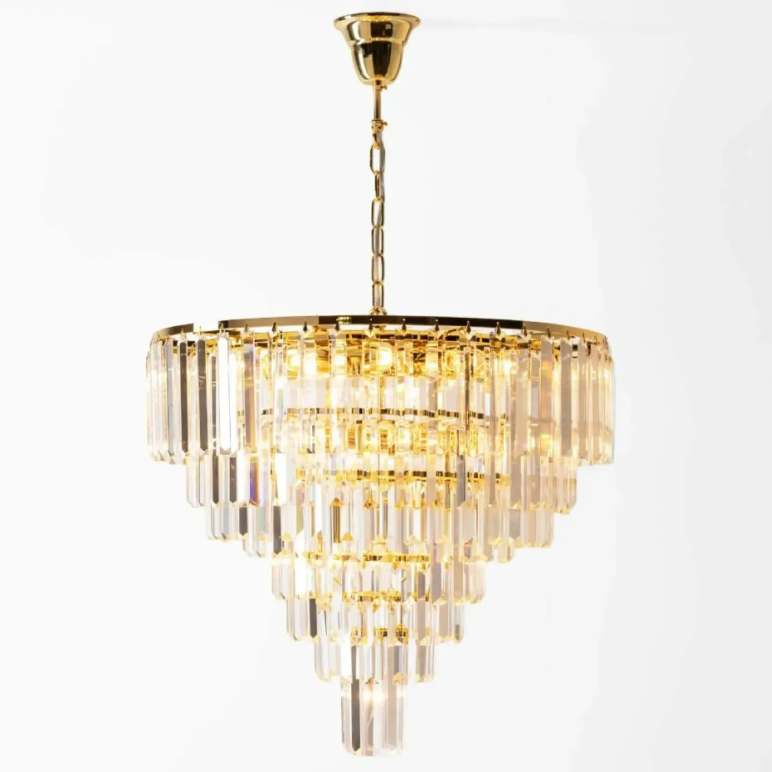 Outlet Kryształowa lampa do wnętrza glamour ZM 17701/20-GLD VERSAILLES | Kaja Żyrandole Nowoczesne