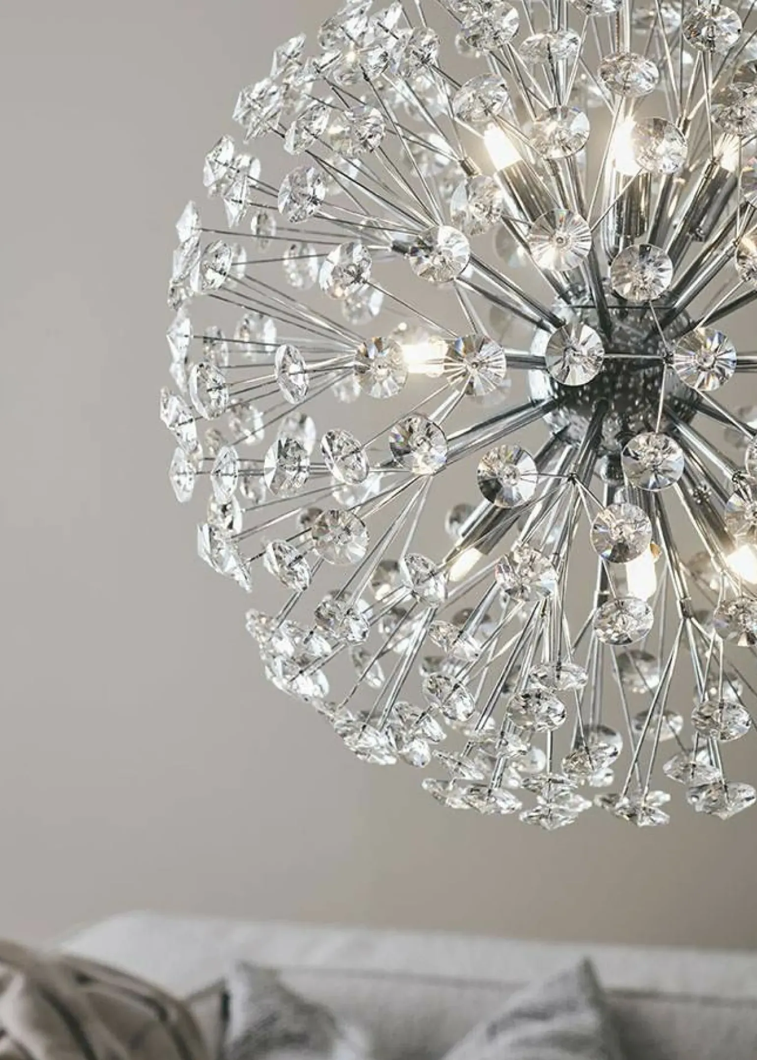 Best Sale Kryształowa lampa sufitowa w kształcie kuli 108101 | Kaja Oświetlenie Żyrandole Nowoczesne