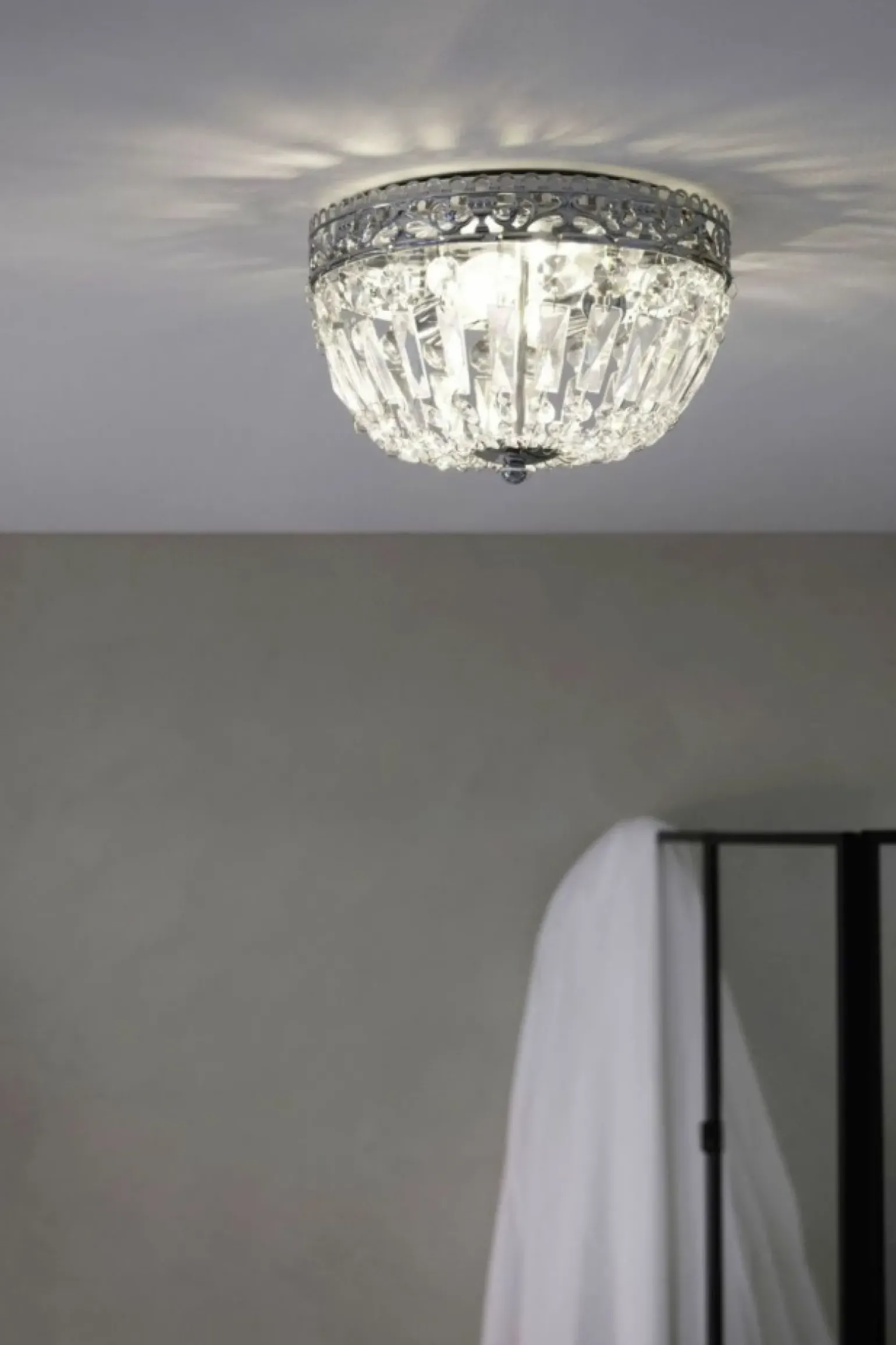 Sklep Kaja Kryształowa lampa sufitowa w stylu glamour 108599 z serii ETIENNE