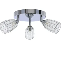 Shop Kryształowa lampa sufitowa, regulowana 98-13408 z serii SHIBA | Kaja Żyrandole Nowoczesne