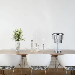 Sklep Kaja Kryształowa lampka stołowa glamour LP-2910/1T VETRO | Kaja Oświetlenie