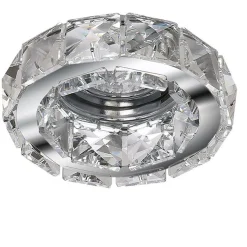 Sklep Kaja Kryształowe, okrągłe oczko podtynkowe AZ1449 ESTER | Kaja Oświetlenie