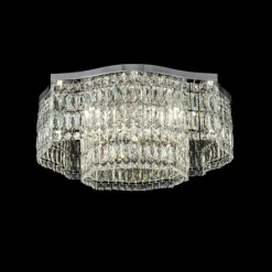 Sklep Kaja Kryształowy plafon do salonu DIA005CL-10CH DUNE | Kaja Oświetlenie