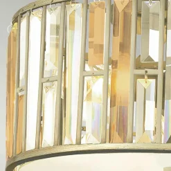 Sklep Kaja Kryształowy plafon sufitowy, do salonu HK-GEMMA-F-SL z serii GEMMA