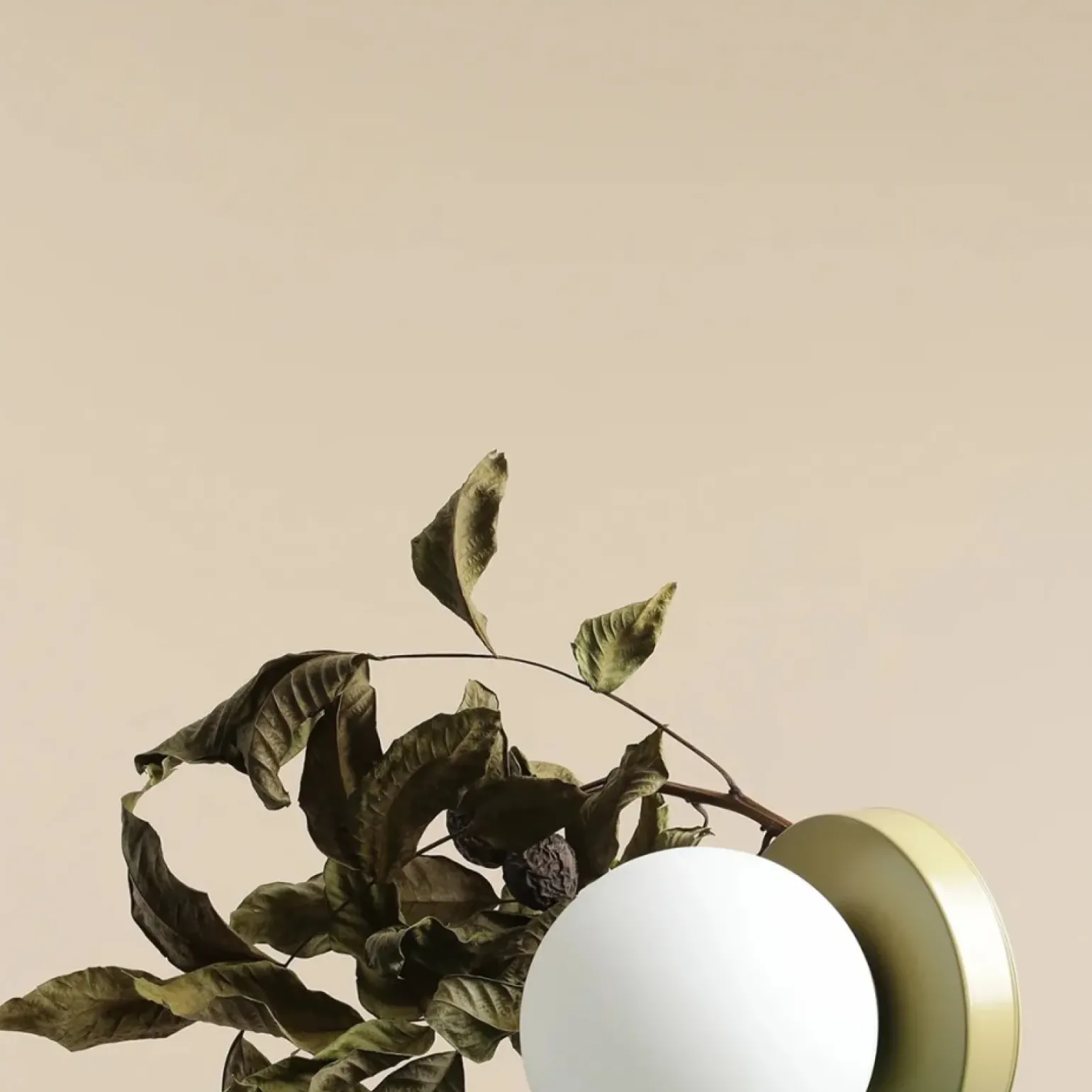 Sklep Kaja Kulista lampka do sypialni w stylu cozy 1076B12_S z serii BALL | Kaja